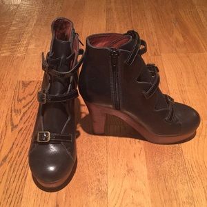 See by Chloe - black platform boots  - size 37